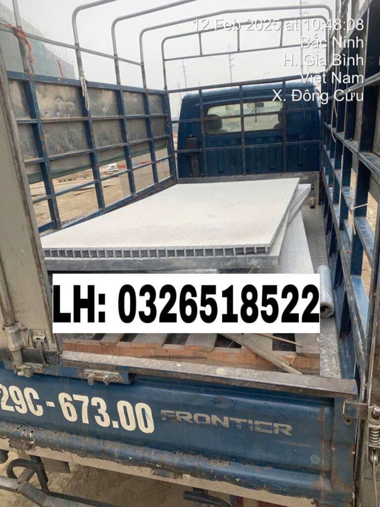 sàn FRP composite mặt kín