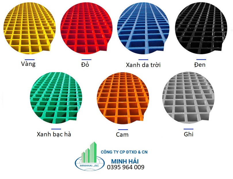 tấm frp mặt kín