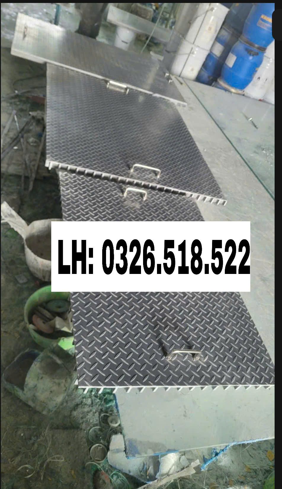 Tấm FRP Composite mặt kín